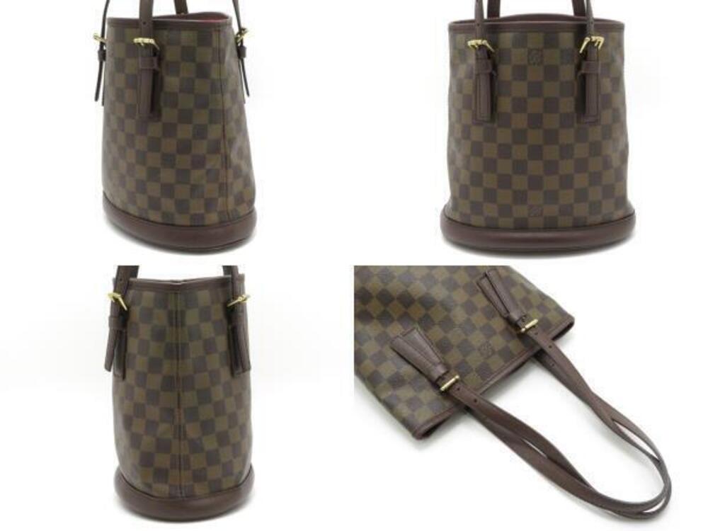 Louis Vuitton Bag Shoulder Damier Mare Brown